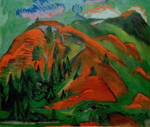 Baumgrenze von Ernst Ludwig Kirchner