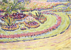 Blumenbeete von Ernst Ludwig Kirchner