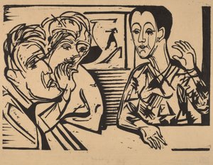 Gespräch von Ernst Ludwig Kirchner