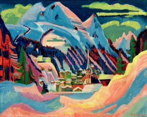 Davos im Winter