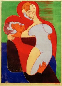 Liebespaar (Die Hembusse) von Ernst Ludwig Kirchner