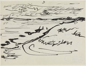 Fehmarn-Küste von Ernst Ludwig Kirchner