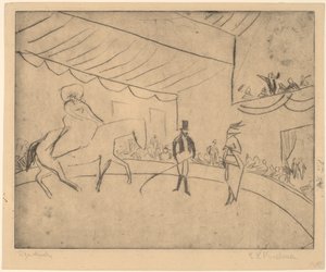 Hippodrom von Ernst Ludwig Kirchner