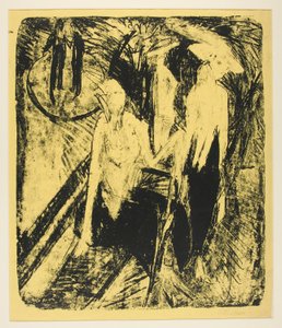 Kokotten am Kurfürstendamm von Ernst Ludwig Kirchner