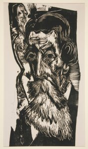 Porträt von Ludwig Schames von Ernst Ludwig Kirchner