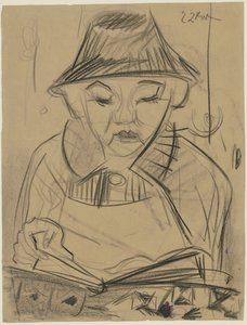 Lesender Knabe von Ernst Ludwig Kirchner