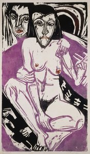 Melancholisches Mädchen, 1922