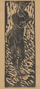 Akt mit Schmuck von Ernst Ludwig Kirchner