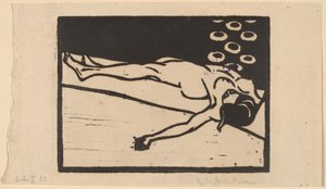 Liegender Akt von Ernst Ludwig Kirchner
