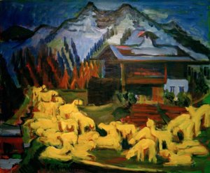 Schafherde von Ernst Ludwig Kirchner