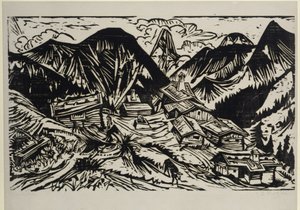 Stafelalp von Ernst Ludwig Kirchner
