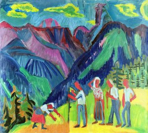 Unbekanntes Bild von Ernst Ludwig Kirchner