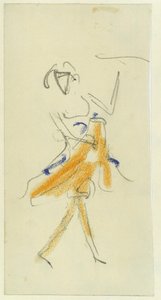 Eine Tänzerin von Ernst Ludwig Kirchner
