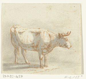Stier stehend, nach rechts von Ernst Willem Jan Bagelaar
