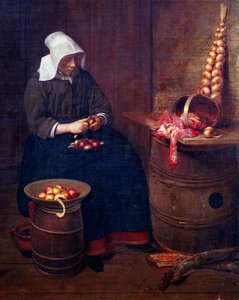 Apfelschäler, von Esaias Boursse