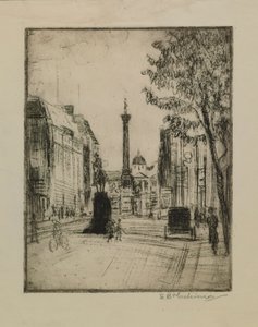 Blick auf den Trafalgar Square