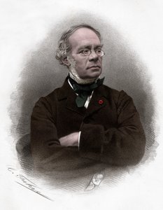 Fromental Halevy, ca. 1860-62 (Gravur) von Etienne (after) Carjat