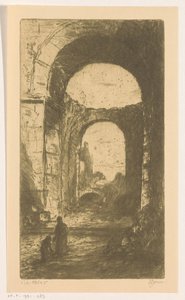Palatinische Ruine in Rom