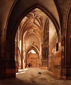 Portal von St. Germain in Auxerre von Etienne Bouhot