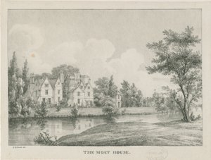 Tamworth - The Moat House: Zinkografie, undatiert [1796-1865]