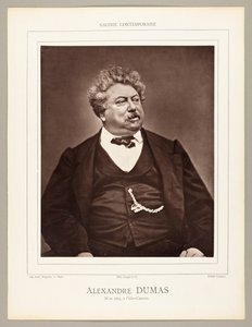 Alexandre Dumas (französischer Schriftsteller und Dramatiker, 1802-1870) von Etienne Carjat