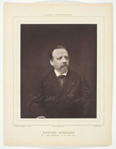 Édouard Siebecker von Etienne Carjat