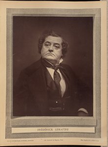 Frédérick Lemaître von Etienne Carjat