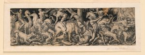 Wilde Tierjagd (Fries) von Etienne Delaune