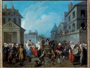 Karneval auf den Straßen von Paris