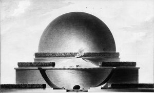 Kenotaph für Newton - E.L. Boullée