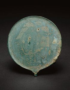 Handspiegel, 470 v. Chr. - 450 v. Chr. von Etruscan