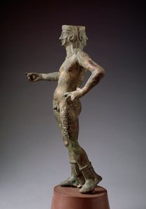 Die Göttlichkeit des Designs Culsans. Bronzeskulptur, 3. Jahrhundert v. Chr. von Etruscan Etruscan