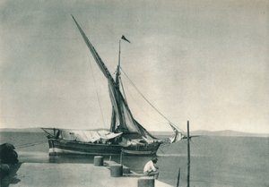 Hafen, Ischia, Italien, 1927 von Eugen Poppel