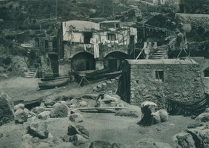 Haus an der Marina Grande, Capri, Italien, 1927 von Eugen Poppel