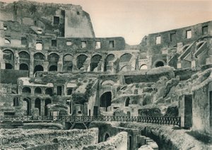 Innenraum des Kolosseums, Rom, Italien, 1927 von Eugen Poppel