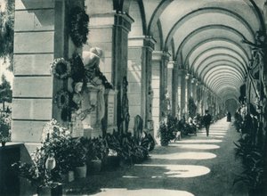 Monumentalfriedhof von Staglieno, Genua, Italien, 1927