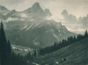 Pala-Gruppe, San Martino di Castrozza, Dolomiten, Italien, 1927 von Eugen Poppel
