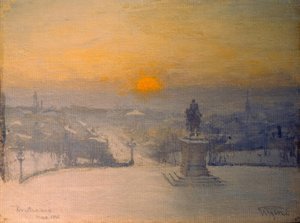 Sonnenaufgang, Kristiania