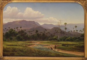 Berglandschaft bei Jamboroo, Victoria, 19. Jahrhundert von Eugen von Guerard