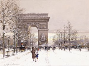Der Triumphbogen von Eugene Galien Laloue