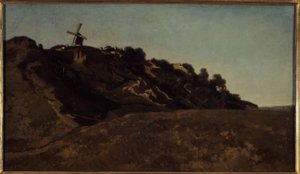 Ansicht von Montmartre, ca. 1848