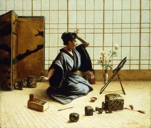 Das Geisha-Mädchen, 1890 von Eugene Armand Lachaise