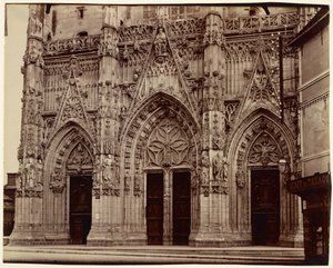 Abbeville, Saint-Vulfran von Eugène Atget