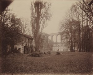 Arcueil-Cachan, Park von Madame de Provigny von Eugène Atget