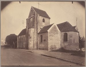 Bures (Kirche) von Eugène Atget