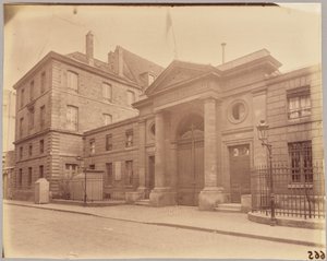 Hôpital de la Charité von Eugène Atget