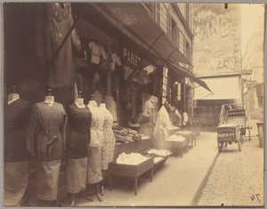 Rue Mouffetard von Eugène Atget