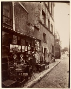 Rue Norvins von Eugène Atget