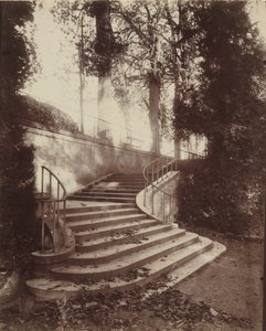 Die Stufen von Saint-Cloud von Eugène Atget
