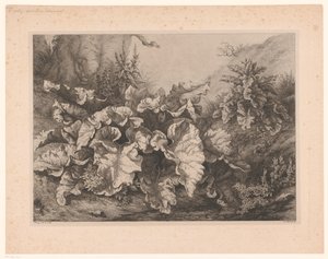 Große Klette am Wasser von Eugene Bléry